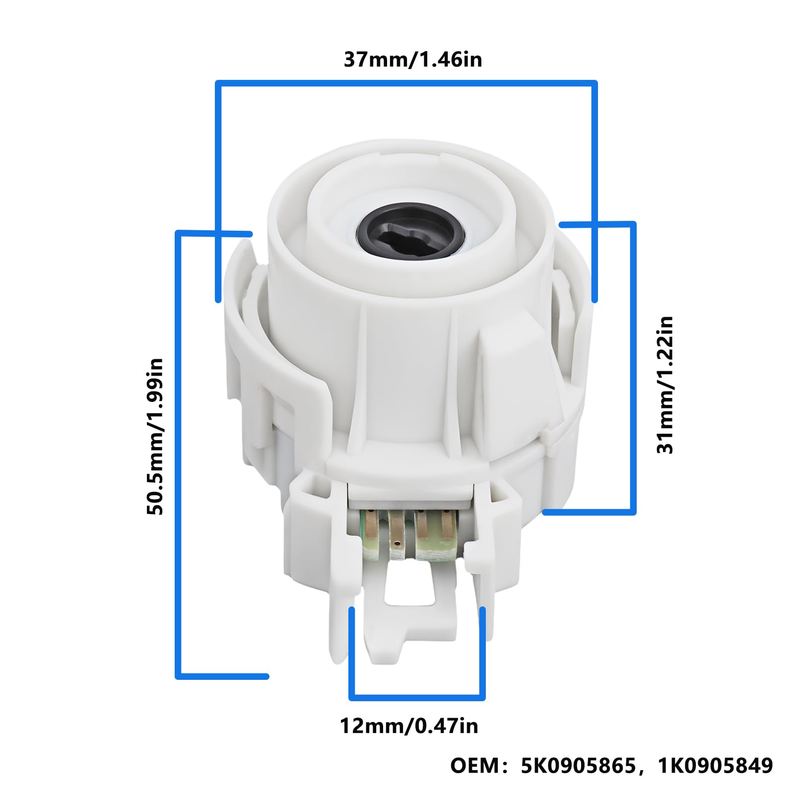 Be In Your Mind Car Ignition Start Switch 5K0905865 1K0905849